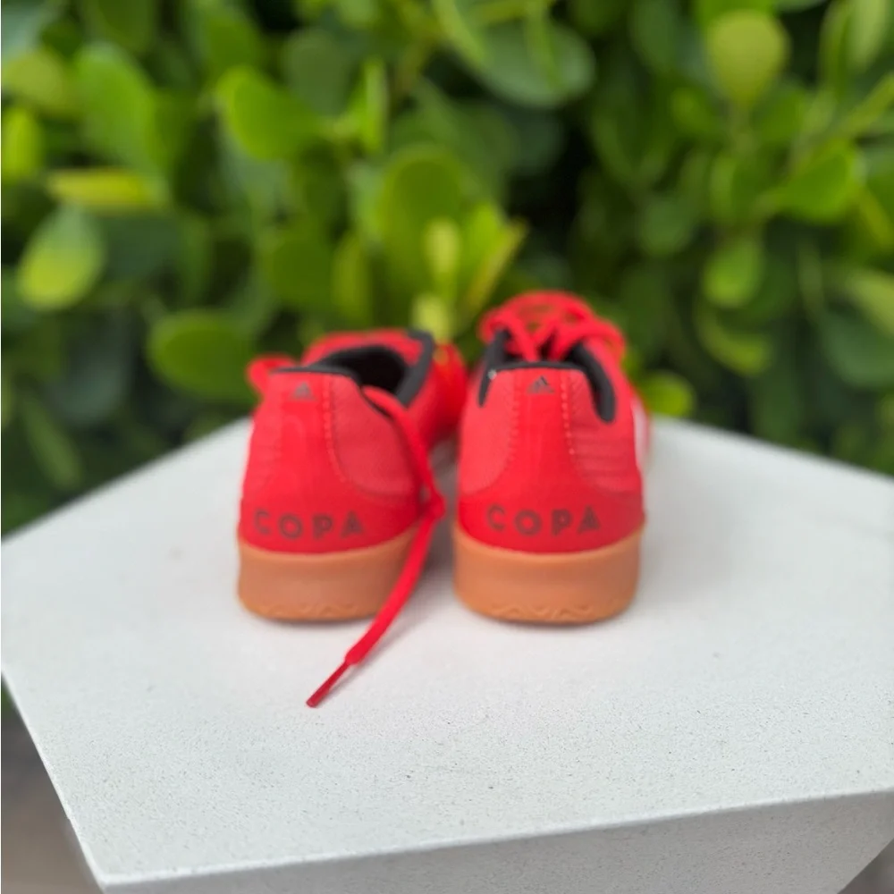 Adidas Kids Red Soccer Shoes - Picture 5 of 12